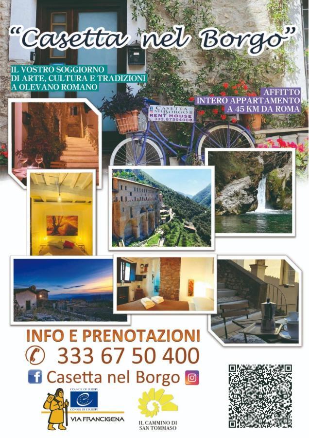 Casetta Nel Borgo Olevano Romano Exterior photo